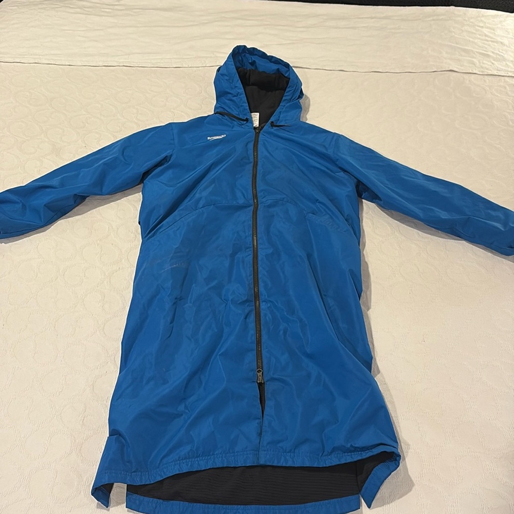 Speedo Swim Ski Swimming Parka Jacket Robe Coat Hooded Kids XL Teen Adult Small
